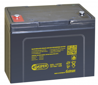 Kiper GEL-12750 (12V / 75Ah)