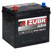 Аккумулятор Zubr Ultra Asia (60 Ah) L+ D23