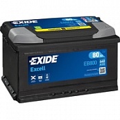 Аккумулятор Exide Excell EB800 (80 Ah) L4
